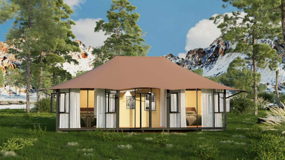 专注多边形帐篷定制—山亭区雪利篷房 