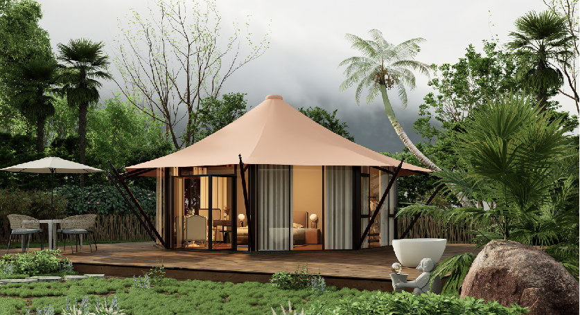 山亭区异形篷房定制：专属设计赋能，打造城市户外专属名片