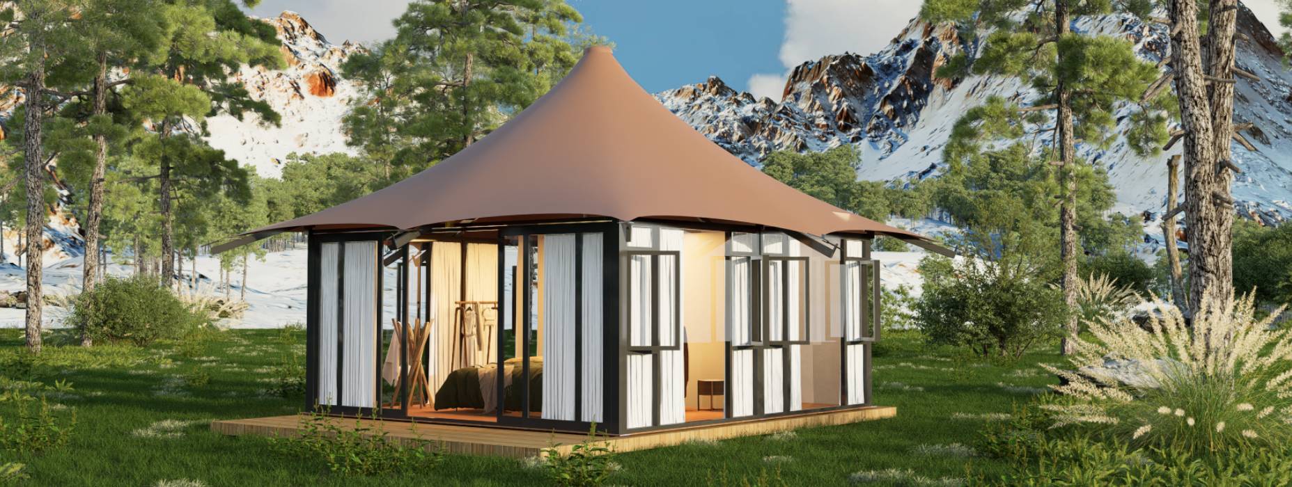 山亭区多边形帐篷厂家